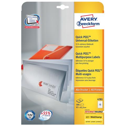 HERA Etichette Universali, 105 X 37 , Etichette Adesive A4 Per - Foto 7