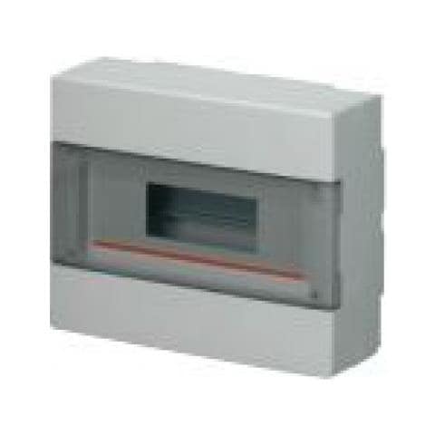 Centralino Da Parete Ip40 Portella Trasparente 12 Moduli Grigio - Ec60012 - Foto 1