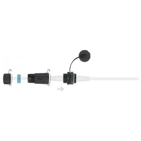 86701 Adattatore Per Inversione Del Genere Dei Cavi Rj-45 Nero - Foto 2