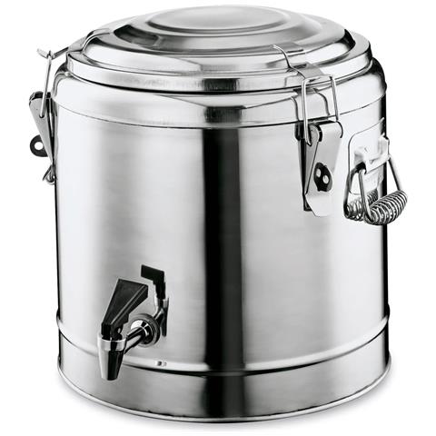Contenitore Termico Per Alimenti, Thermos Per Alimenti Caldi, Dispenser Termico Con Rubinetto - 11l - Foto 2