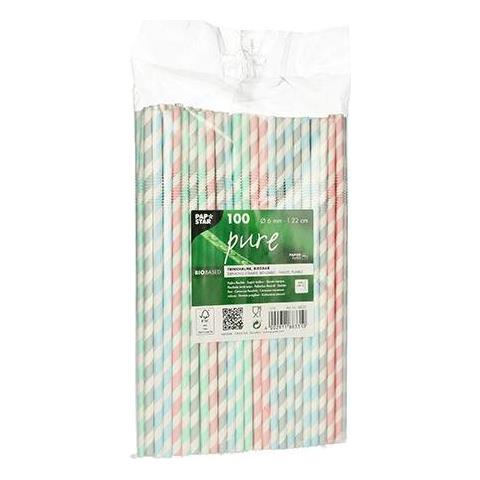88331 Cannuccia Monouso 100 Pz Colori Assortiti - Foto 2