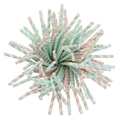 88331 Cannuccia Monouso 100 Pz Colori Assortiti - Foto 3