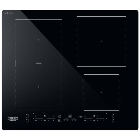 Piano cottura a induzione HB 4860C CPNE Da incasso 4 Fornello Colore Nero - Foto 1