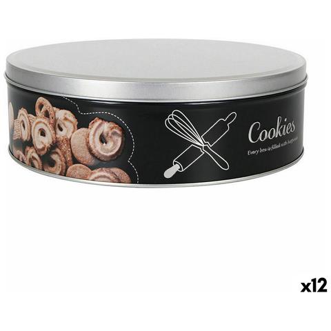 Scatola Per Biscotti E Dolci Metallo (12 Unità) - Foto 1