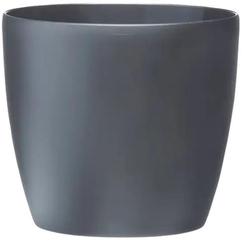 Vaso Da Fiori Rotondo Bruxelles Wheels 40 - Nero Ø 39 X 37 Cm - Foto 3