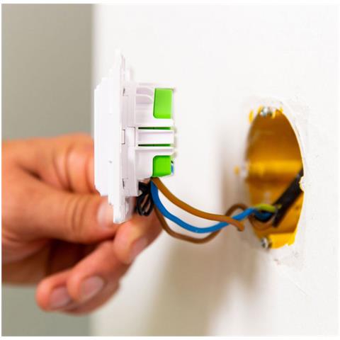 Interruttore Murale Semplice wallswitch1buttonw - - Foto 3