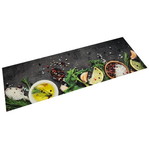 Tappeto Da Cucina Lavabile Spezie 60x180 Cm Velluto - Foto 1