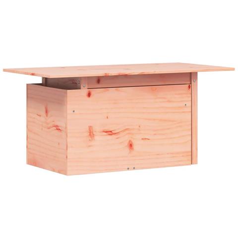 Tavolo Da Giardino 100x50x75 Cm In Legno Massello Di Douglas - Foto 2