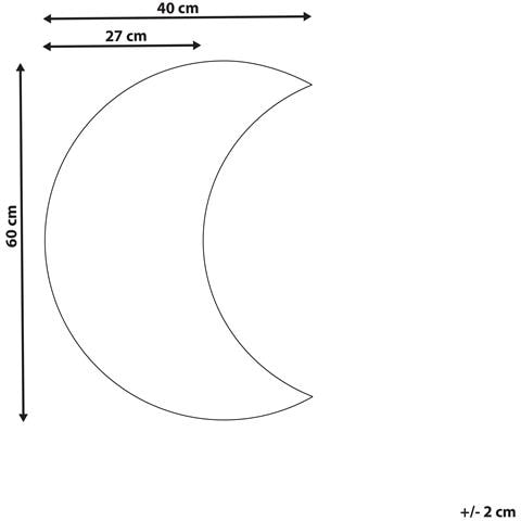Specchio Pesmes 40 Cm 60 Cm Argento - Foto 2