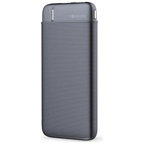 Powerbank 5000mah Compatto Con Spie A Led, Nero - Foto 1