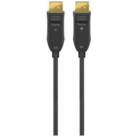 Goobay 64866 Cavo Displayport 10 M Nero - Foto 2