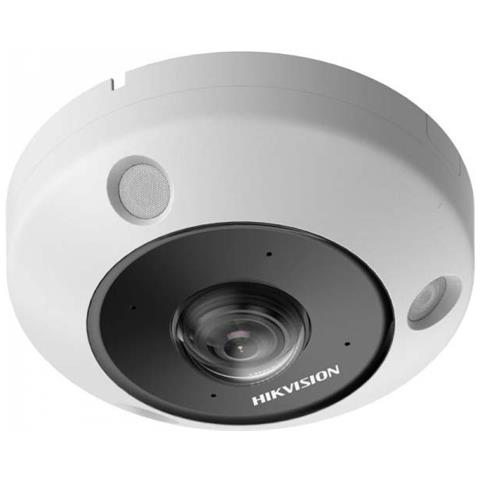 Telecamera Ip Fish-eye Da 12mp - Visione A 360° - Ir 15m Ds-2cd63c5g1-ivs(1,29mm) - Foto 1