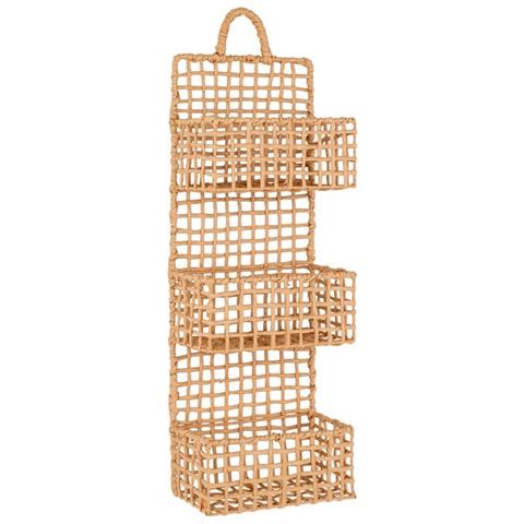 Mensola Sines - Marrone - Carta - 15x25x70 Cm - Foto 1