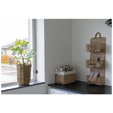 Mensola Sines - Marrone - Carta - 15x25x70 Cm - Foto 2