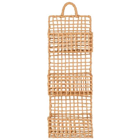 Mensola Sines - Marrone - Carta - 15x25x70 Cm - Foto 3