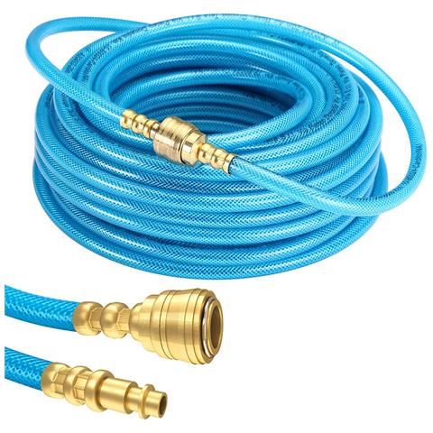 Tubo ad Aria Compressa Compressore Tubo a Pressione Attacco Semplice Veloce 20m - Foto 4