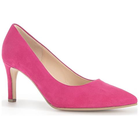 Pink Elegant Closed Pumps High Scarpe Con Tacco Pelle Scamosciata /nabuk Scarpe Donna Rosa Eu 36, 41.380.30 - Foto 1