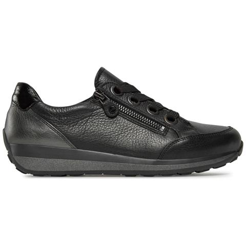 Osaka Leisure Trainers Sneakers Pelle Scarpe Donna Nero Eu 38, 12-44587-66 - Foto 2