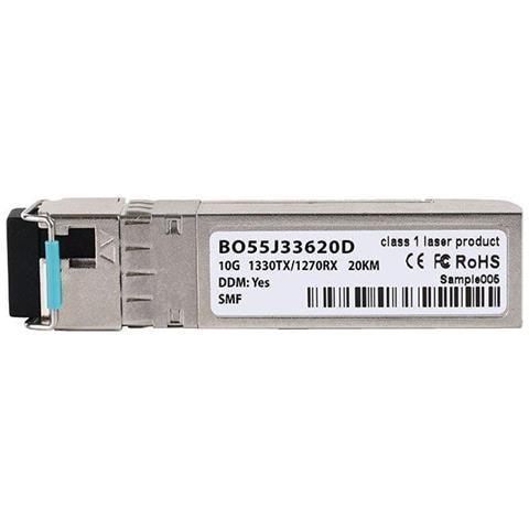 Sfp-10g-bx-d-20-so-bo Modulo Del Ricetrasmettitore Di Rete Fibra Ottica 10000 Mbit /s Sfp+ - Foto 1