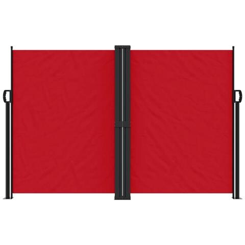 Tenda Da Sole Laterale Retrattile Rossa 160x600 Cm - Foto 3
