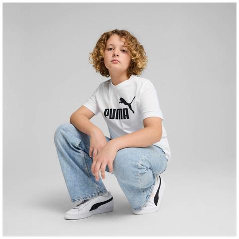 Ess No. 1 Logo Tee B 68490602, Bambini, Bianca, 140 - Foto 5