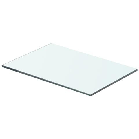 Lusso Casadino -  Mensola In Vetro Trasparente 40x20 Cm - Foto 2