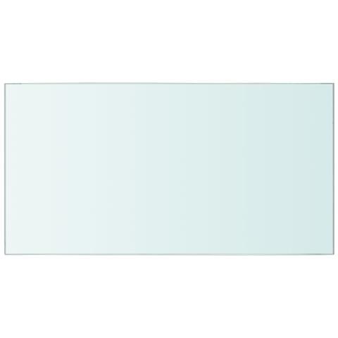 Lusso Casadino -  Mensola In Vetro Trasparente 40x20 Cm - Foto 1