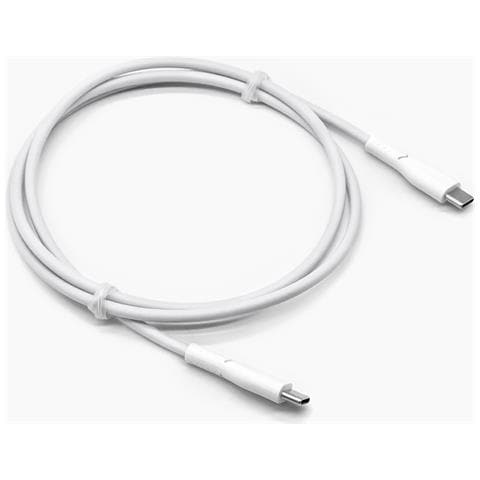 Cavo Di Ricarica Rapida Usb-c A Usb-c Da 60w Per Laptop E Dispositivi Mobili White - Foto 2