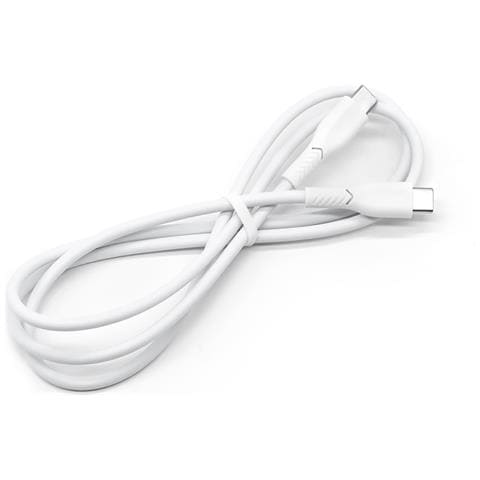 Cavo Di Ricarica Rapida Usb-c A Usb-c Da 60w Per Laptop E Dispositivi Mobili White - Foto 3