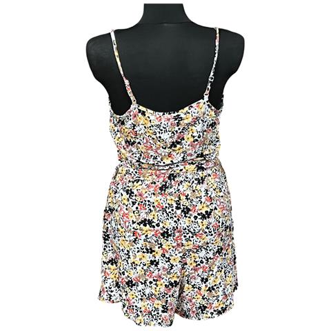 Tuta Con Pantaloncini Leggera Comoda Colorata A Fiori Taglia M - Foto 6