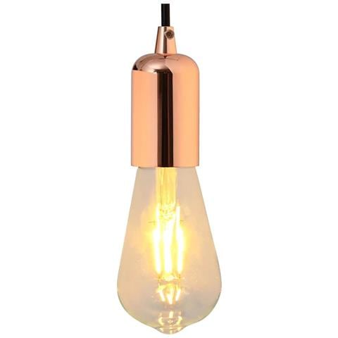Portalampada 2 pz Oro Rosa E27 - Foto 2