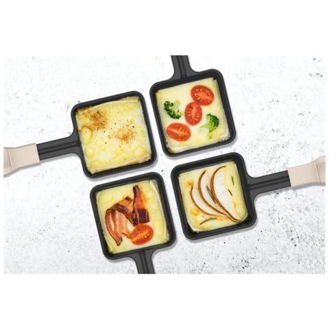 Griglia Per Raclette 3 In 1 Per 8 Persone, 1400 W - Fgrg8 - Foto 6