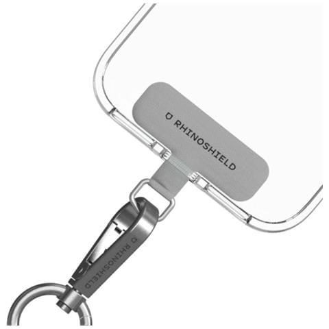 Cinturino Da Collo Per Custodia Smartphone, Grigio - Foto 4