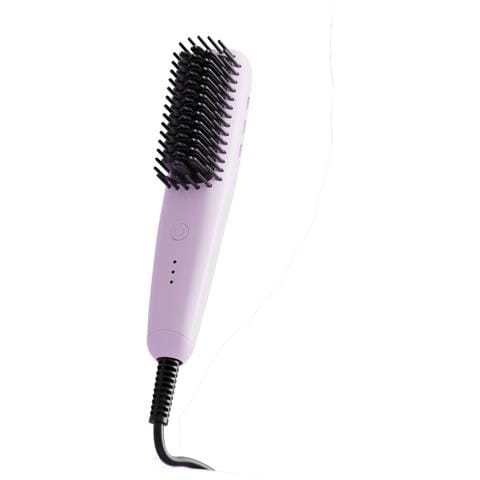 Mini Spazzola Lisciante Portatile - Ionica, Per Capelli Asciutti E Bagnati Purple - Foto 1