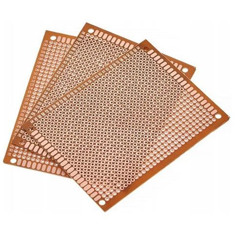 Piastra Prototipo Universale Monofacciale 90x150 Mm - Montaggio Tht | Fori 2,54 Mm | Elettronica Saldatura - Foto 5