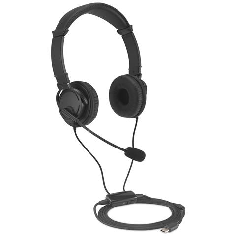 Cuffie EQ USB-C classiche con microfono e controllo del volume - Foto 5