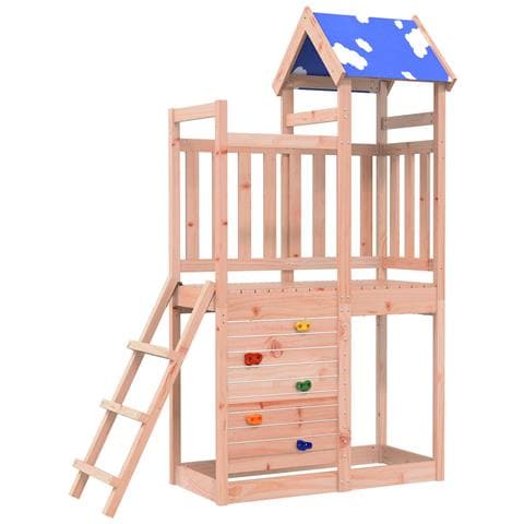Torre da Gioco Marrone Legno Douglas Solido - Foto 1