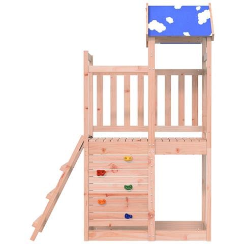Torre da Gioco Marrone Legno Douglas Solido - Foto 2