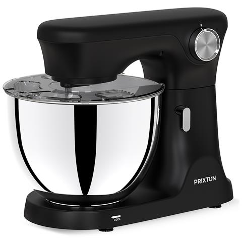 Frullatore Impastatrice Kr350 2000w Con Ciotola In Acciaio Inossidabile Da 8 L, 6 Velocità + Controllo Manuale, Impastare Mescolare E Montare, Accessori In Alluminio E Acciaio Inossidabile - Foto 2