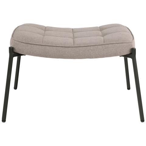 Poggiapiedi Glasgow-beige-poliestere-42,5x63x39 Cm - Foto 2