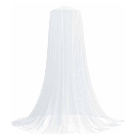 Zanzariera per letto 156 maglia 3 pcs 156 maglia Bianco - Foto 1