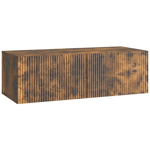 Mobile Porta TV da Muro Rovere Fumo 98 x 41 x 30 cm - Foto 1