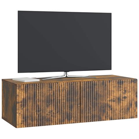 Mobile Porta TV da Muro Rovere Fumo 98 x 41 x 30 cm - Foto 2