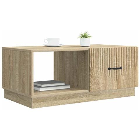 Tavolino da salotto Rovere Sonoma 90 x 50 x 37 cm - Foto 2