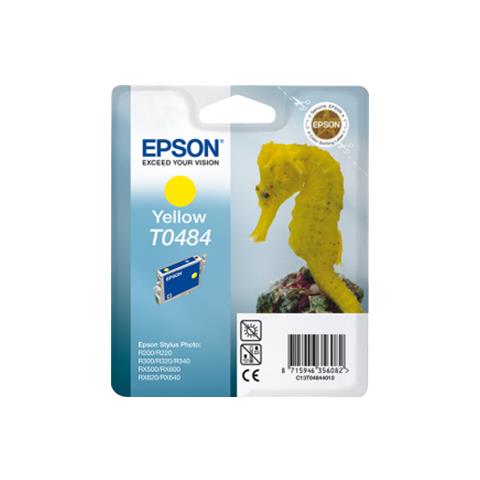 C13T04844010 Cartuccia Ink Gialla Epson Stylus Foto RX 640 Capacità 430 Pagine - Foto 4