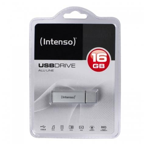 Chiavetta USB 16 GB Alu Line Interfaccia USB 2.0 Color Argento - Foto 2