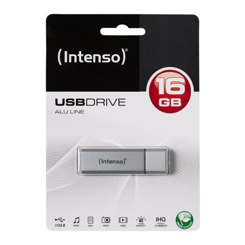 Chiavetta USB 16 GB Alu Line Interfaccia USB 2.0 Color Argento - Foto 5