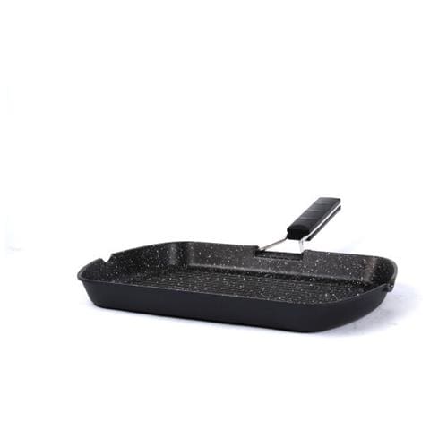 Bistecchiera in Alluminio Pressofuso 25x35 cm - Foto 1