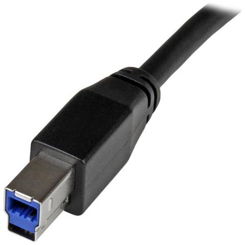 Cavo USB 3.0 attivo USB-A a USB-B - USB 3.1 Gen 1 (5 Gbps) da 5m - Foto 3