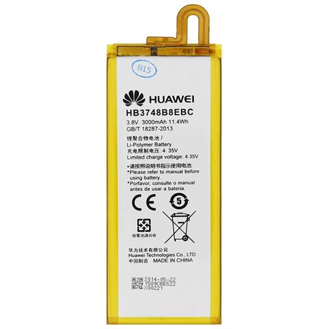 Batteria Litio Hb3748b8ebc 3000mah 3,8v Ascend G7 Bulk - Foto 1
